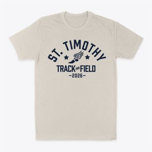 Saint Timothy Middle School Track and Field Classic Dad T-Shirt
