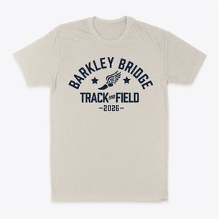 Barkley Bridge Elementary School Track and Field Classic Dad T-Shirt