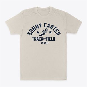 Sonny Carter Elementary School Track and Field Classic Dad T-Shirt