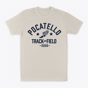 Pocatello High School Track and Field Classic Dad T-Shirt