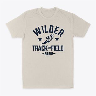 Wilder High School Track and Field Classic Dad T-Shirt