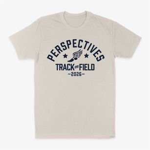 Perspectives Math & Science Academy Track and Field Classic Dad T-Shirt
