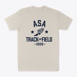 Asa Academy Track and Field Classic Dad T-Shirt