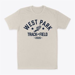 West Park Academy Track and Field Classic Dad T-Shirt