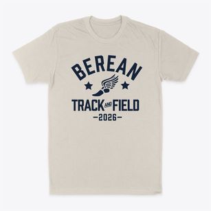 Berean Academy Track and Field Classic Dad T-Shirt