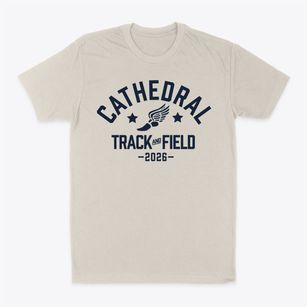 Cathedral School Track and Field Classic Dad T-Shirt