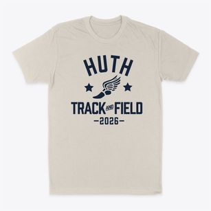Huth Middle School Track and Field Classic Dad T-Shirt