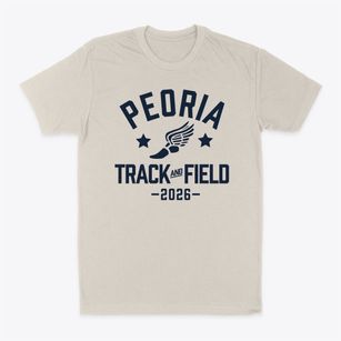 Peoria Developmental Center Track and Field Classic Dad T-Shirt