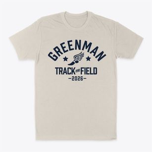 Greenman Elementary School Track and Field Classic Dad T-Shirt