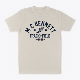 M C Bennett Holiness School Track and Field Classic Dad T-Shirt