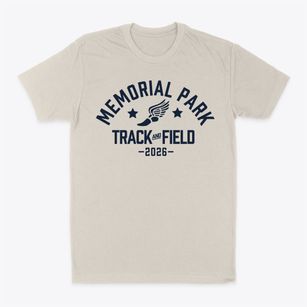 Memorial Park Middle School Track and Field Classic Dad T-Shirt