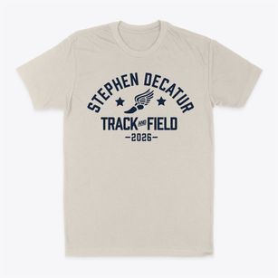 Stephen Decatur Elementary School Track and Field Classic Dad T-Shirt
