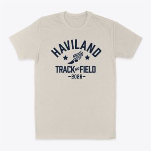 Haviland High School Track and Field Classic Dad T-Shirt