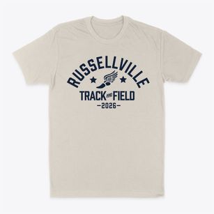 Russellville Middle School Track and Field Classic Dad T-Shirt