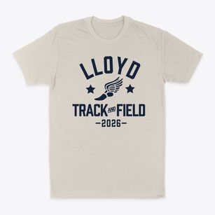 Lloyd High School Track and Field Classic Dad T-Shirt