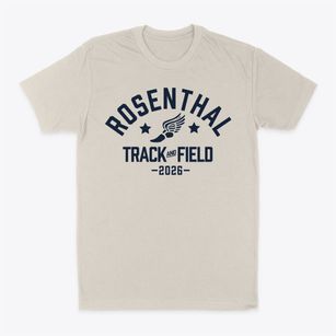 Rosenthal Elementary School Track and Field Classic Dad T-Shirt