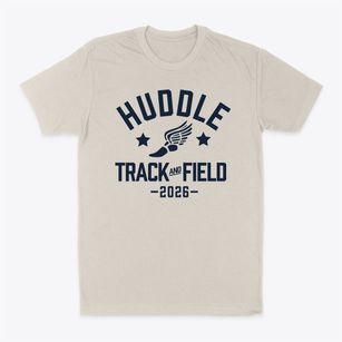 Huddle Elementary School Track and Field Classic Dad T-Shirt
