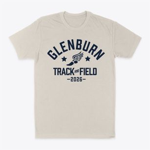Glenburn Elementary School Track and Field Classic Dad T-Shirt