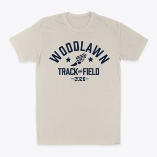 Woodlawn Baptist Academy Track and Field Classic Dad T-Shirt