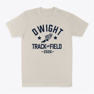 Dwight Elementary School Track and Field Classic Dad T-Shirt