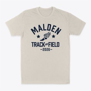 Malden High School Track and Field Classic Dad T-Shirt