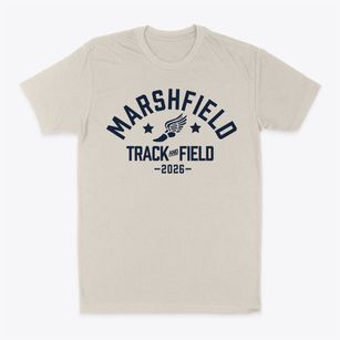 Marshfield High School Track and Field Classic Dad T-Shirt