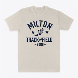 Milton High School Track and Field Classic Dad T-Shirt