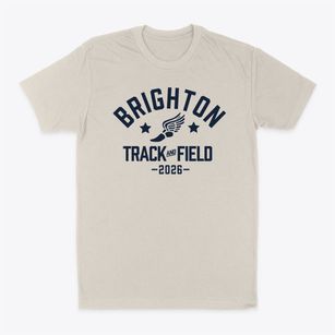 Brighton High School Track and Field Classic Dad T-Shirt