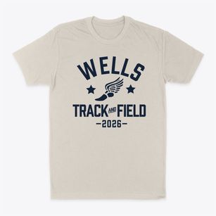 Wells Elementary School Track and Field Classic Dad T-Shirt