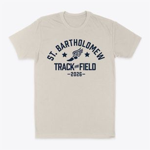 Saint Bartholomew School Track and Field Classic Dad T-Shirt