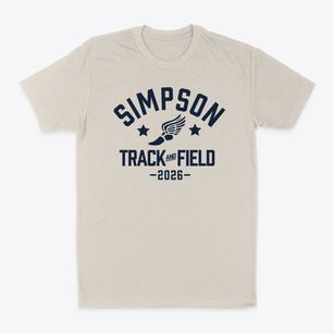 Simpson Middle School Track and Field Classic Dad T-Shirt