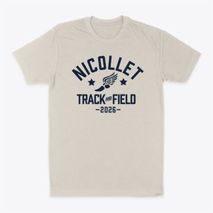 Nicollet Elementary School Track and Field Classic Dad T-Shirt