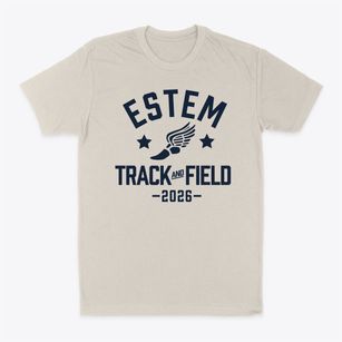 Estem High School Track and Field Classic Dad T-Shirt