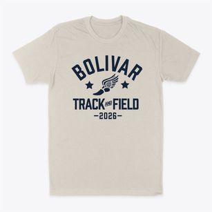 Bolivar Middle School Track and Field Classic Dad T-Shirt