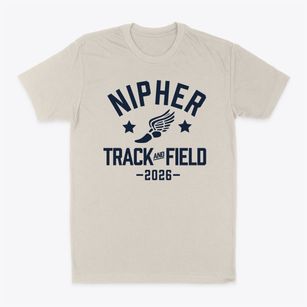 Nipher Middle School Track and Field Classic Dad T-Shirt