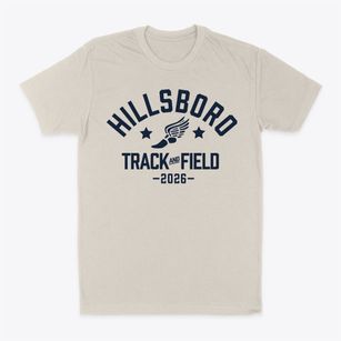 Hillsboro High School Track and Field Classic Dad T-Shirt