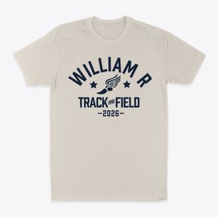 William R Elementary School Track and Field Classic Dad T-Shirt