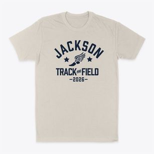 Jackson Middle School Track and Field Classic Dad T-Shirt