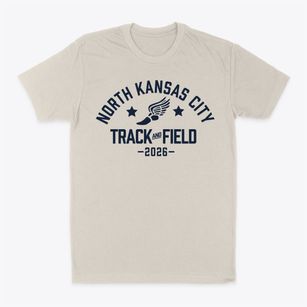 North Kansas City High School Track and Field Classic Dad T-Shirt