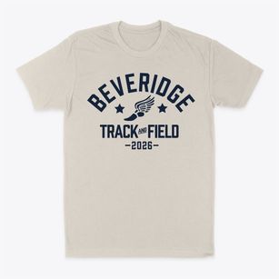 Beveridge Junior High School Track and Field Classic Dad T-Shirt