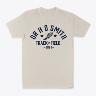 Dr H O Smith Elementary School Track and Field Classic Dad T-Shirt
