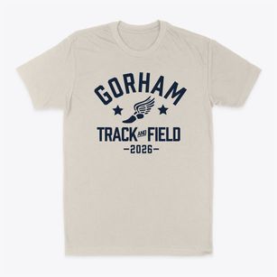 Gorham Middle High School Track and Field Classic Dad T-Shirt
