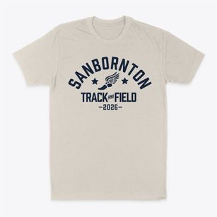 Sanbornton Central Elementary School Track and Field Classic Dad T-Shirt