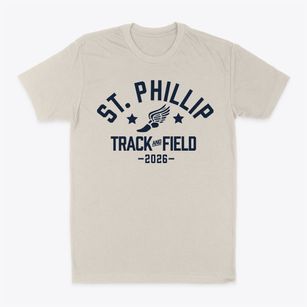 St Phillip Of Jesus Parish Track and Field Classic Dad T-Shirt