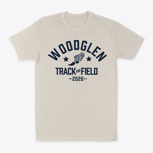 Woodglen Elementary School Track and Field Classic Dad T-Shirt