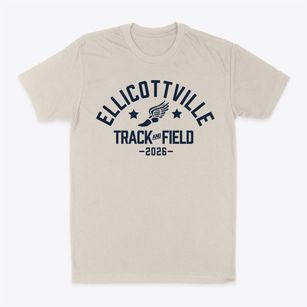 Ellicottville School Track and Field Classic Dad T-Shirt