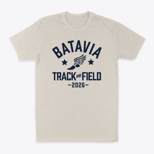 Batavia High School Track and Field Classic Dad T-Shirt