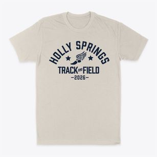 Holly Springs Elementary School Track and Field Classic Dad T-Shirt