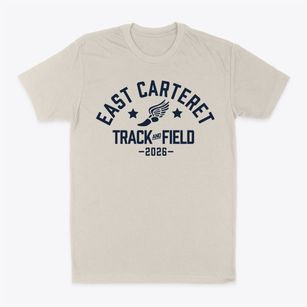 East Carteret High School Track and Field Classic Dad T-Shirt