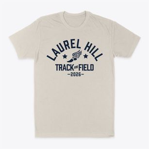 Laurel Hill Elementary School Track and Field Classic Dad T-Shirt